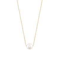 Halskette Bliss Dame in Gelbgold Perla 20117876